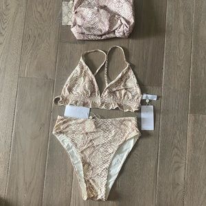 Toluca Swim (Whitney Simmon’s Company) - Bikini with storage bag